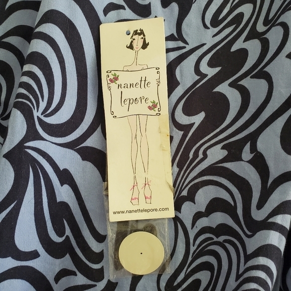 Nanette Lepore Cobalt Buonissimo Sheath Beaded Dress - Picture 12 of 12